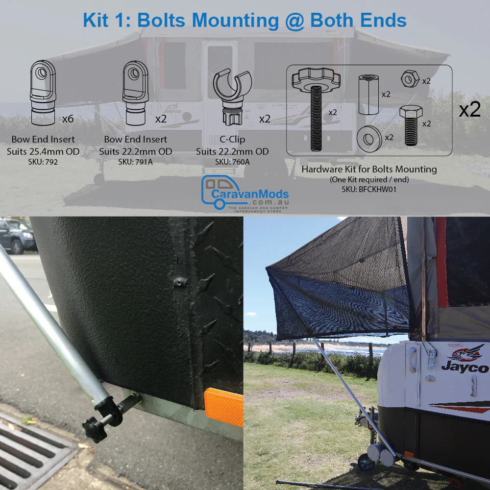 Bed Fly Conversion Kit - Option A (Hardware Included) - Image 3