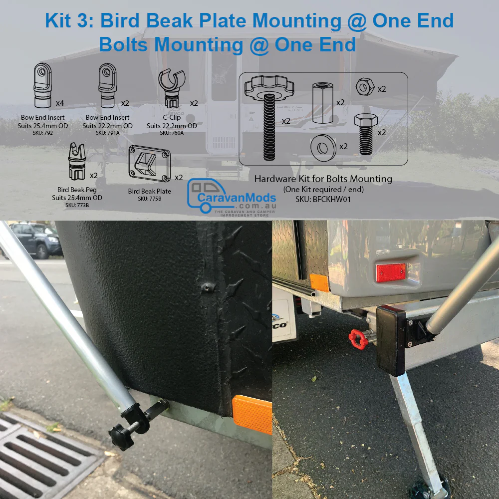 Bed Fly Conversion Kit - Option A (Hardware Included) - Image 5