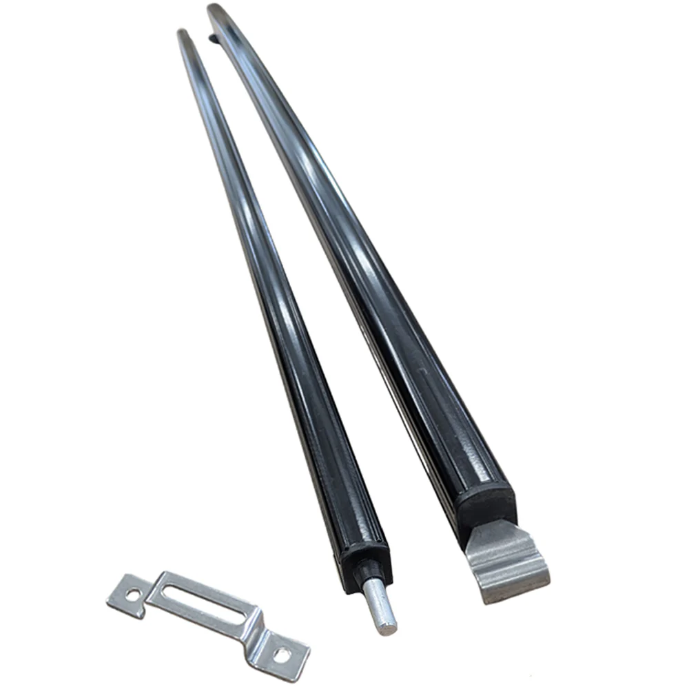 Black Caravan Anti Flap Kit with Storage Bag and Two Rafters - Image 3