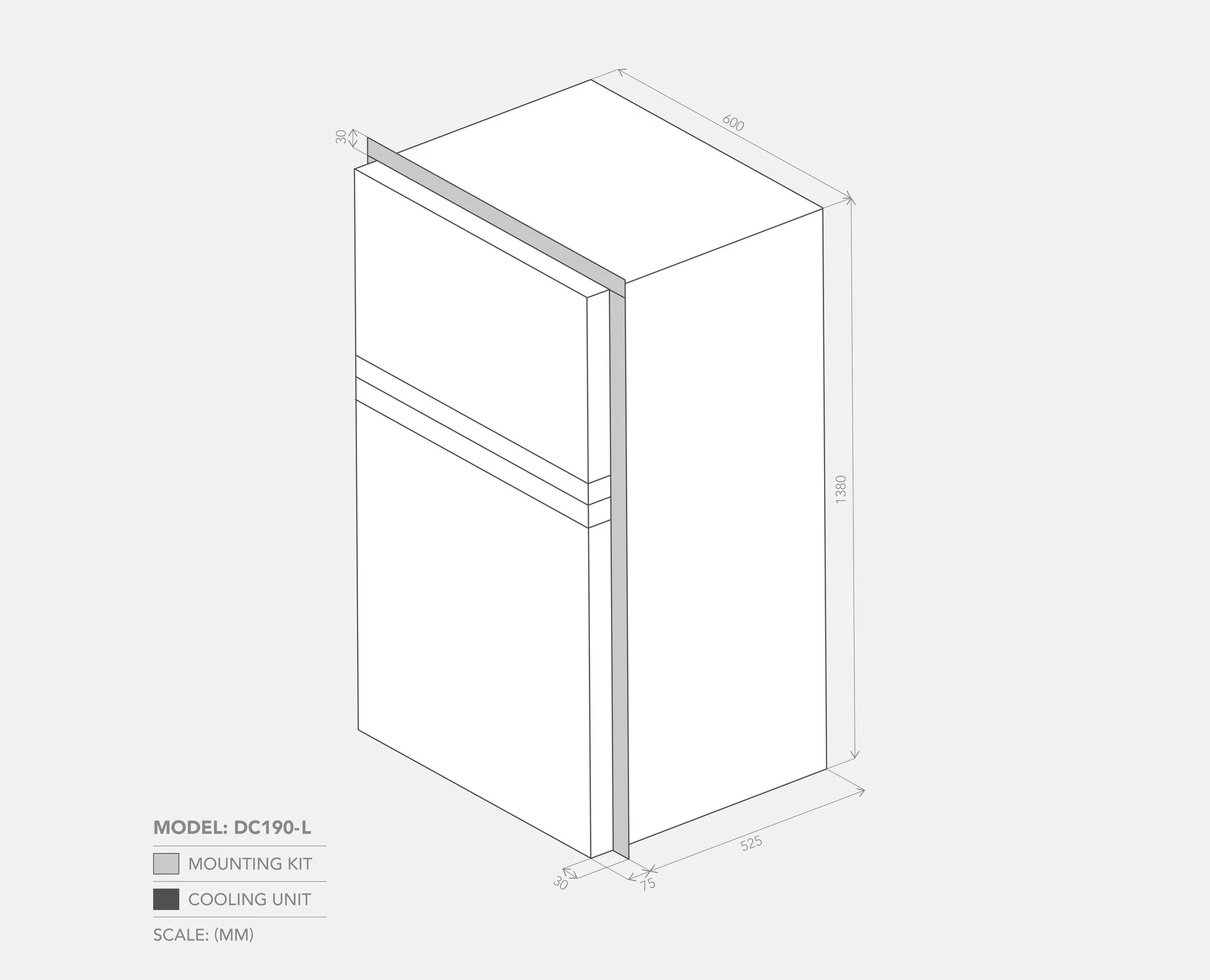 Bushman DC190L 12/24v Upright Fridge/Freezer 190L Black - Image 7