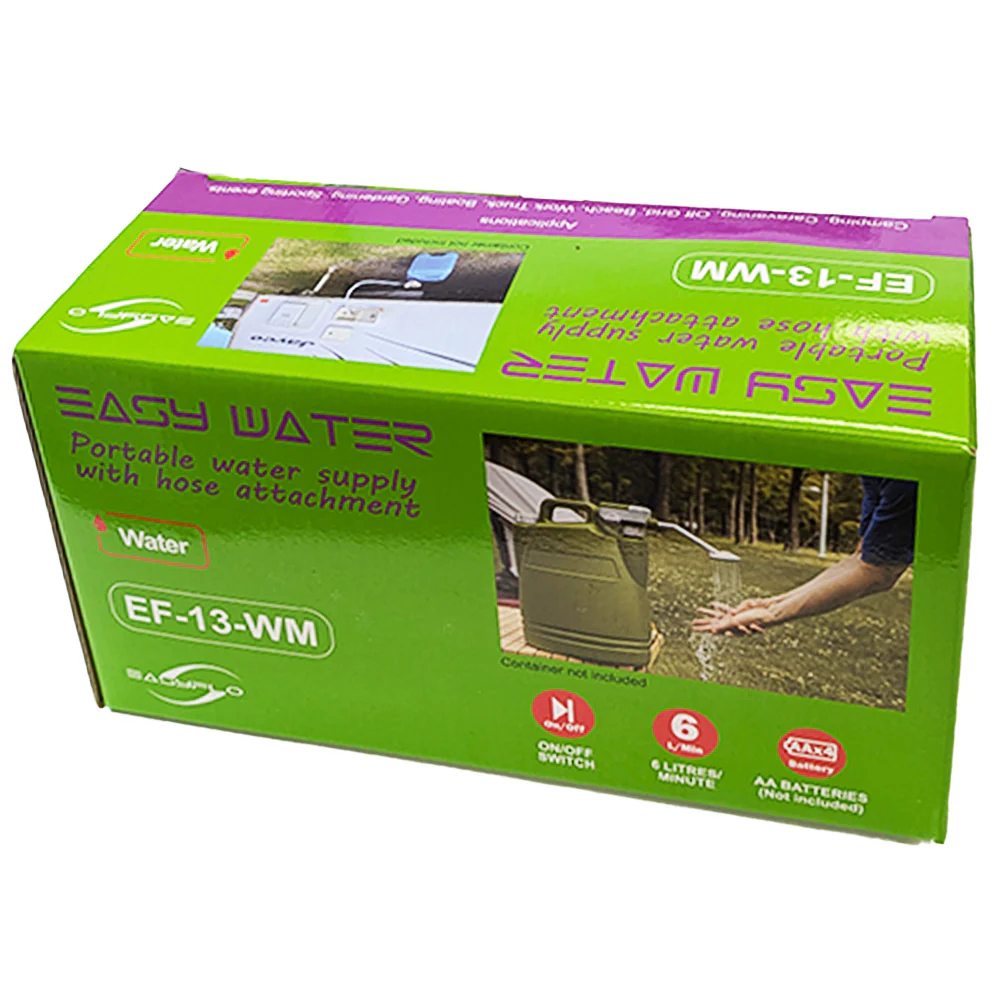 Easy Water Portable Water Supply Pump with Hose Attachment - Image 3