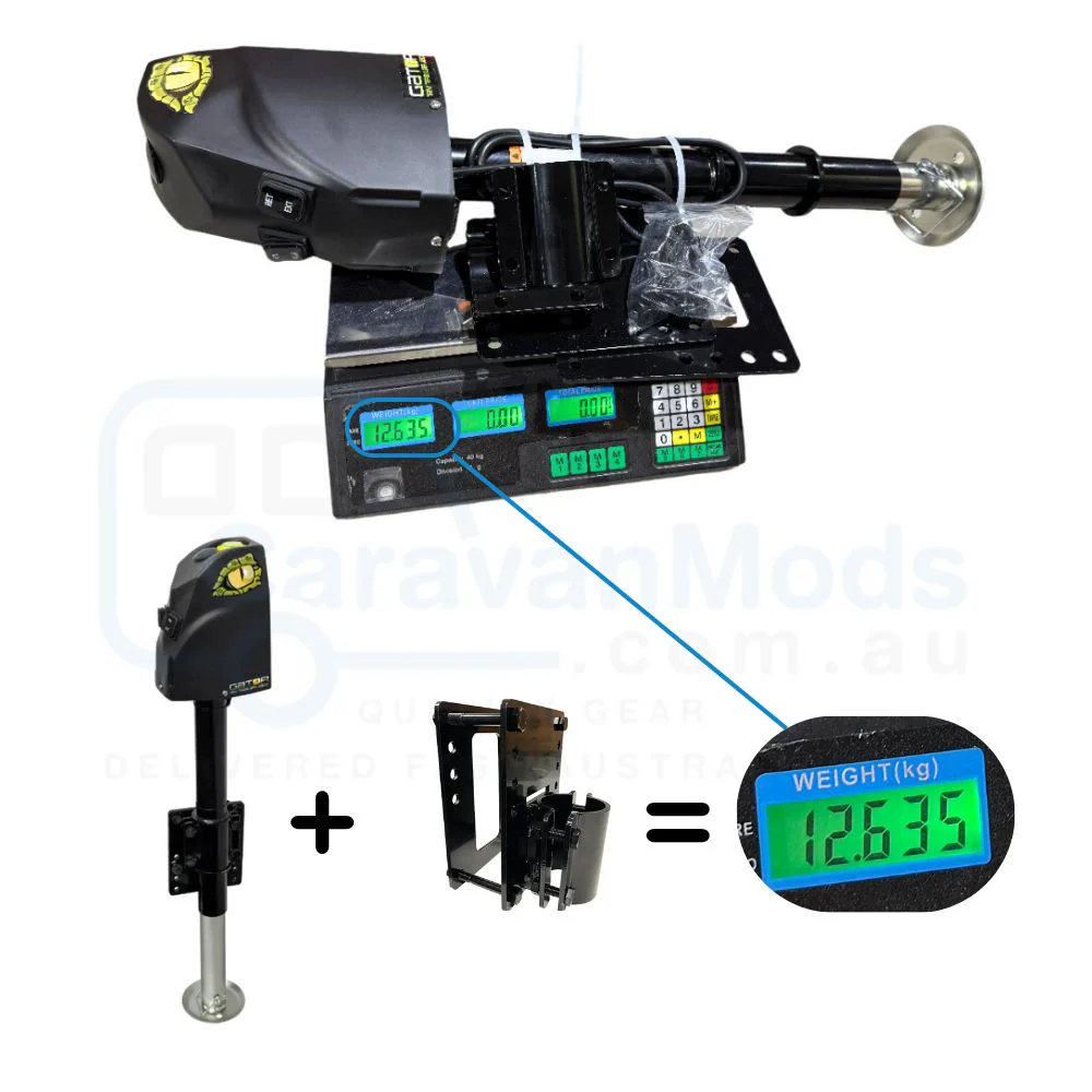 Gator 12V Trailer Jack with Clamp - Image 9