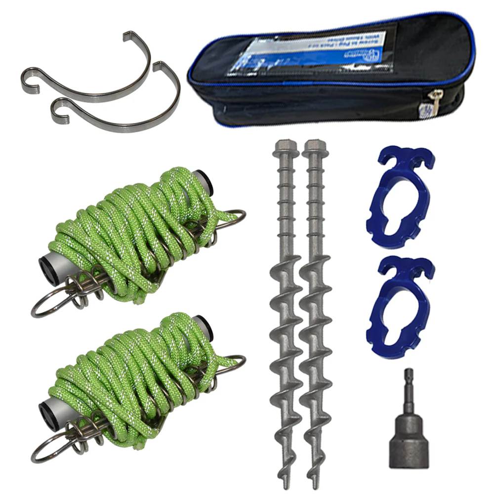 Premium Caravan Awning Ropes Tie Down Kit - Image 4